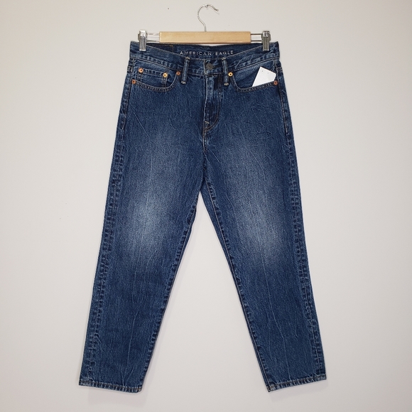 American Eagle baggy skater high rise mom jeans